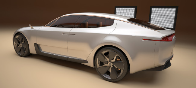 Обои картинки фото kia gt concept 2011, автомобили, 3д, kia, gt, concept, 2011, coupe
