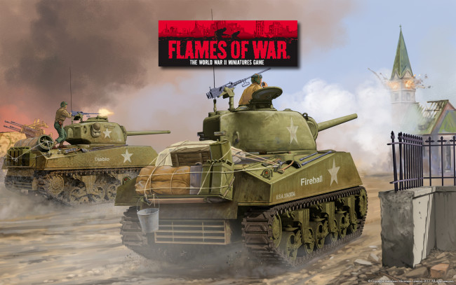 Обои картинки фото видео игры, flames of war, flames, of, war, игра, стратегия