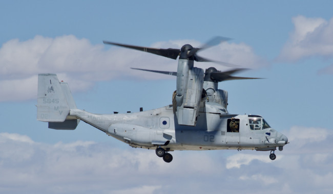 Обои картинки фото mv-22 osprey, авиация, другое, ввс