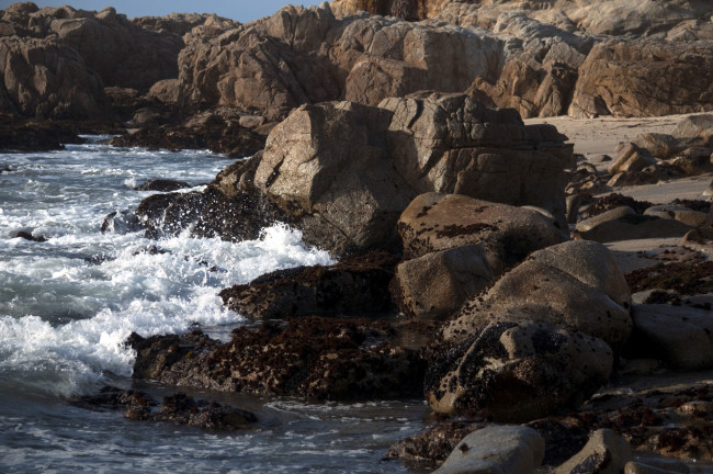 Обои картинки фото природа, побережье, волны, камни