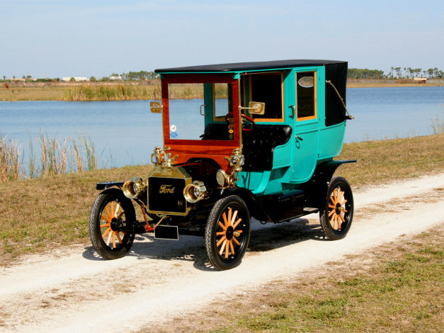 Обои картинки фото 1912, model, towncar, автомобили, классика