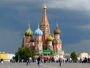 Картинка собор василия блаженного города москва россия