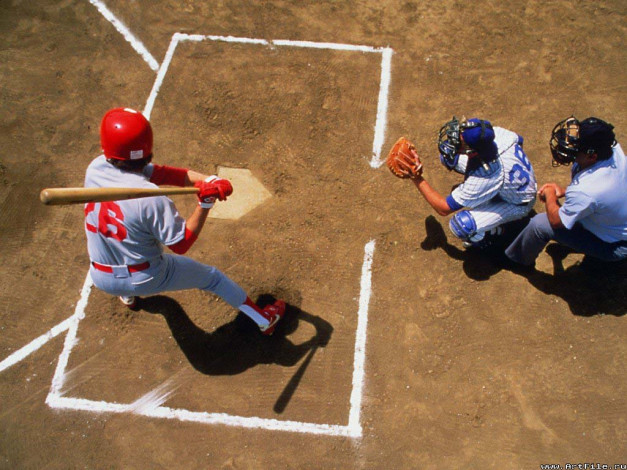 Обои картинки фото бейсбол, спорт