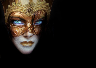 Картинка разное маски карнавальные костюмы глаза