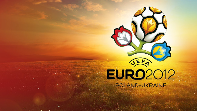 Обои картинки фото спорт, логотипы, турниров, футбол, ukraine, euro2012, poland, uefa