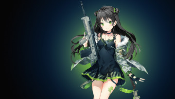 Картинка аниме girls+frontline bishojo rifle game anime weapon girl frontline