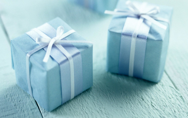 Обои картинки фото праздничные, подарки и коробочки, коробки, подарки, голубые