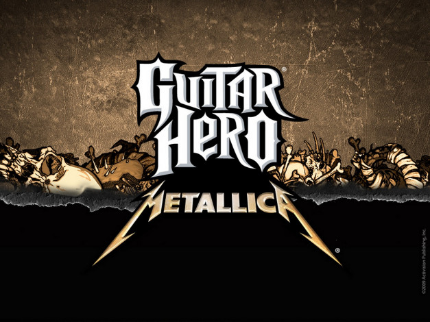 Обои картинки фото guitar, hero, metallica, видео, игры