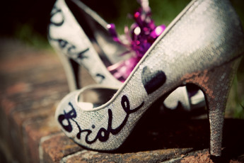 Картинка разное одежда обувь текстиль экипировка туфли невеста паетки