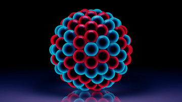 Картинка 3д+графика шары+ balls цвета фон шары