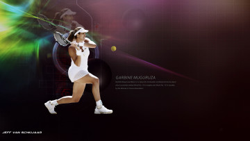 Картинка спорт теннис ракетка фон взгляд девушка