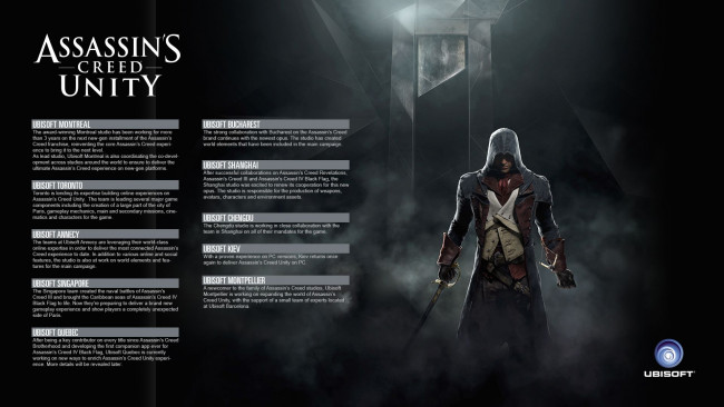 Обои картинки фото видео игры, assassin`s creed unity, оружие, фон, взгляд, мужчина