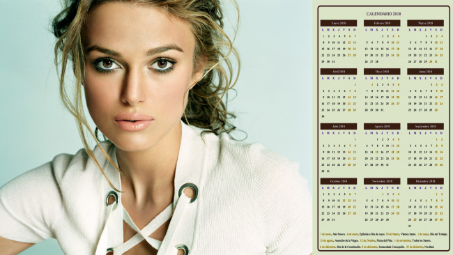 Обои картинки фото календари, знаменитости, актриса, лицо, взгляд, девушка