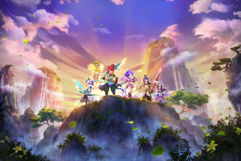 Картинка видео+игры fantasy+westward+journey персонажи горы лес