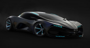 Картинка lada+raven+concept+2015 автомобили 3д lada raven concept 2015 supercar