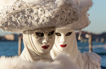 обоя разное, маски,  карнавальные костюмы, костюмы, шляпы, венеция, карнавал