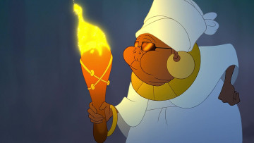 Картинка мультфильмы the+princess+and+the+frog серьги пламя негритянка очки бабушка
