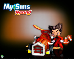 Картинка mysims racing видео игры
