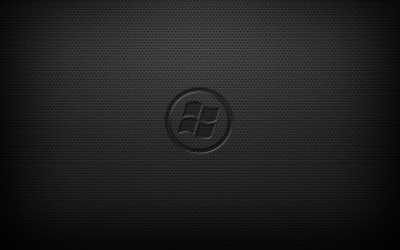 Картинка компьютеры windows vista longhorn логотип тёмный