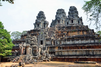 Картинка ангкор камбоджа города исторические архитектурные памятники руины храм