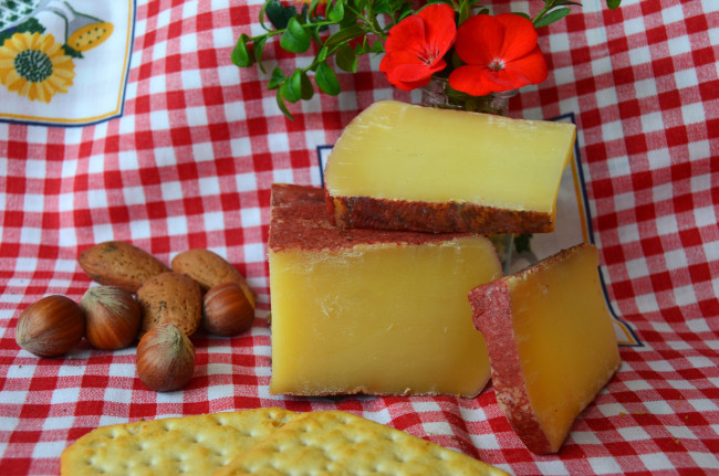 Обои картинки фото еда, сырные изделия, сыр, орехи