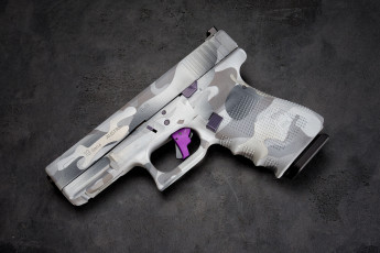 Картинка оружие пистолеты glock 19 макро фон пистолет