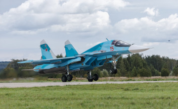 Картинка su-34 авиация боевые+самолёты истребитель