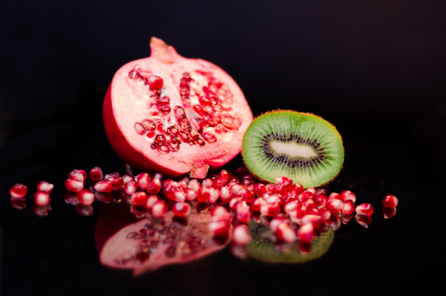 Обои картинки фото еда, фрукты,  ягоды, ягоды, вкусно, гранат