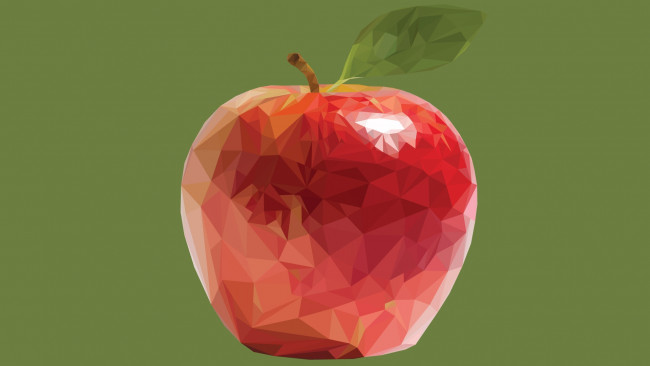 Обои картинки фото векторная графика, еда , food, яблоко