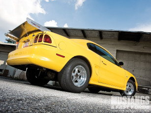 Картинка 1998 ford mustang автомобили hotrod dragster