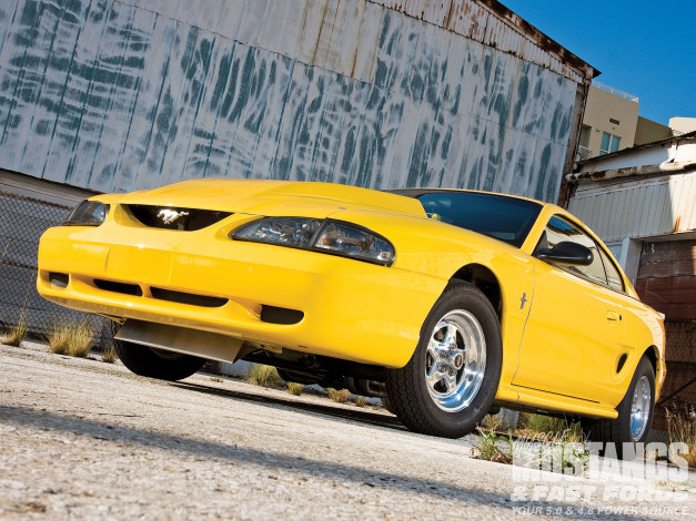 Обои картинки фото 1998, ford, mustang, автомобили, hotrod, dragster