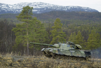 Картинка техника военная leopard1 танк лес