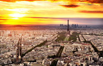 Картинка париж франция города эйфелева башня