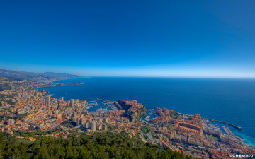 обоя города, монте, карло, монако, monaco, панорама