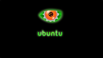 обоя компьютеры, ubuntu linux, фон, логотип