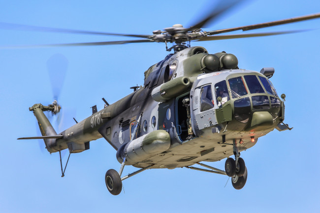 Обои картинки фото mil-mi-171sh, авиация, вертолёты, вертушка