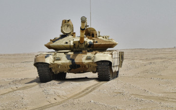 Картинка т-90мс техника военная+техника t-90ms российский основной боевой танк mbt т90 современные танки пустыня песчаный камуфляж