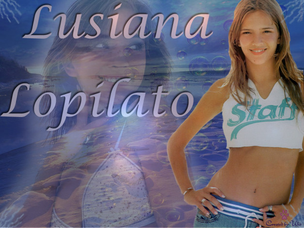 Обои картинки фото Luisana Lopilato, lusiana, девушки