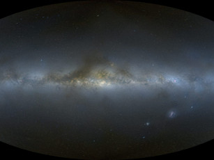 Картинка млечный путь космос галактики туманности