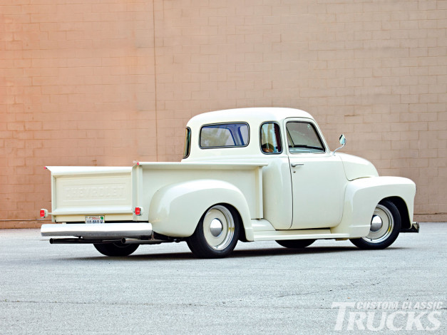 Обои картинки фото 1949, chevy, pickup, автомобили, custom, pick, up