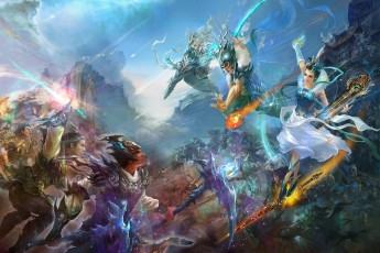 Картинка jade dynasty видео игры магия сражение