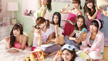 Картинка girls` generation музыка girls snsd данс-поп электро-поп k-pop корея бабблгам-поп молодежный поп
