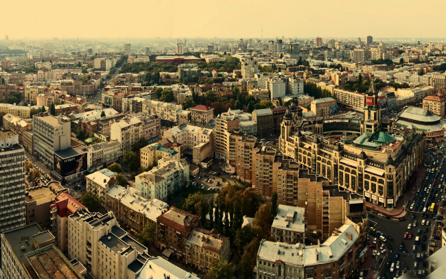 Обои картинки фото города, киев, украина, дома
