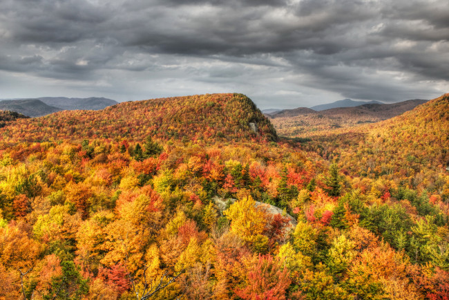 Обои картинки фото vermont, природа, горы, осень