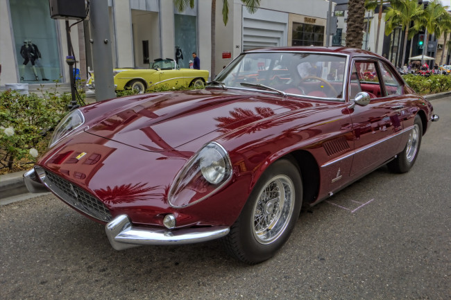 Обои картинки фото 1963 ferrari 400 superamerica, автомобили, выставки и уличные фото, выставка, автошоу