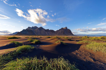 Картинка природа пейзажи облака дюны горы