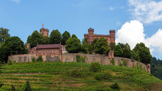Обои картинки фото ortenberg castle, города, замки германии, ortenberg, castle