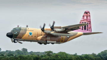 Картинка lockheed+c-130h+hercules авиация военно-транспортные+самолёты вта