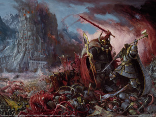 Картинка warhammer mark of chaos battle march видео игры