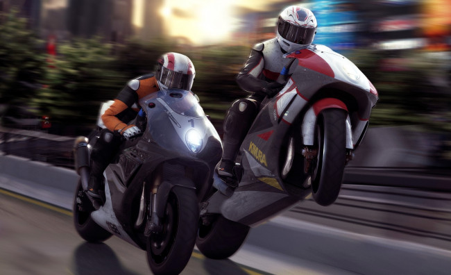 Обои картинки фото видео игры, motogp 06, мотоциклисты, гонка, скорость